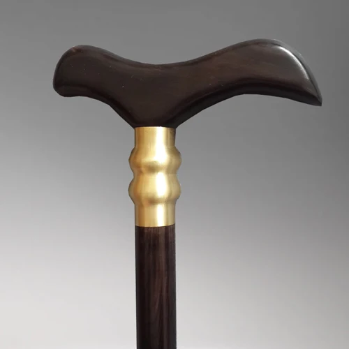 Филиал благочестия пожилых людей круглая головка дерево красное Эбеновое