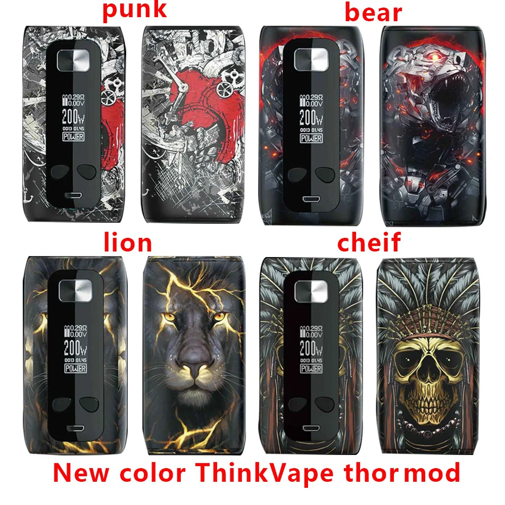 Электронная сигарета Thinkvape Thor 200 Вт блок контроля температуры режим Think Vape Bypass 510