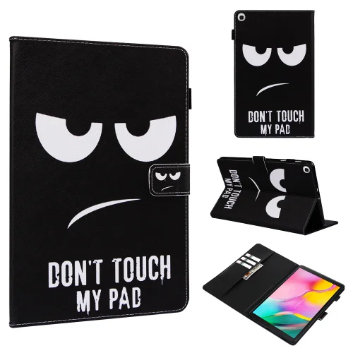HYYGEDeal Colorful Flowers Flip PU Wallet ID Card Stand Tablet case cover for Samsung Galaxy Tab A 10.1 T510 T515 2019 | Компьютеры и