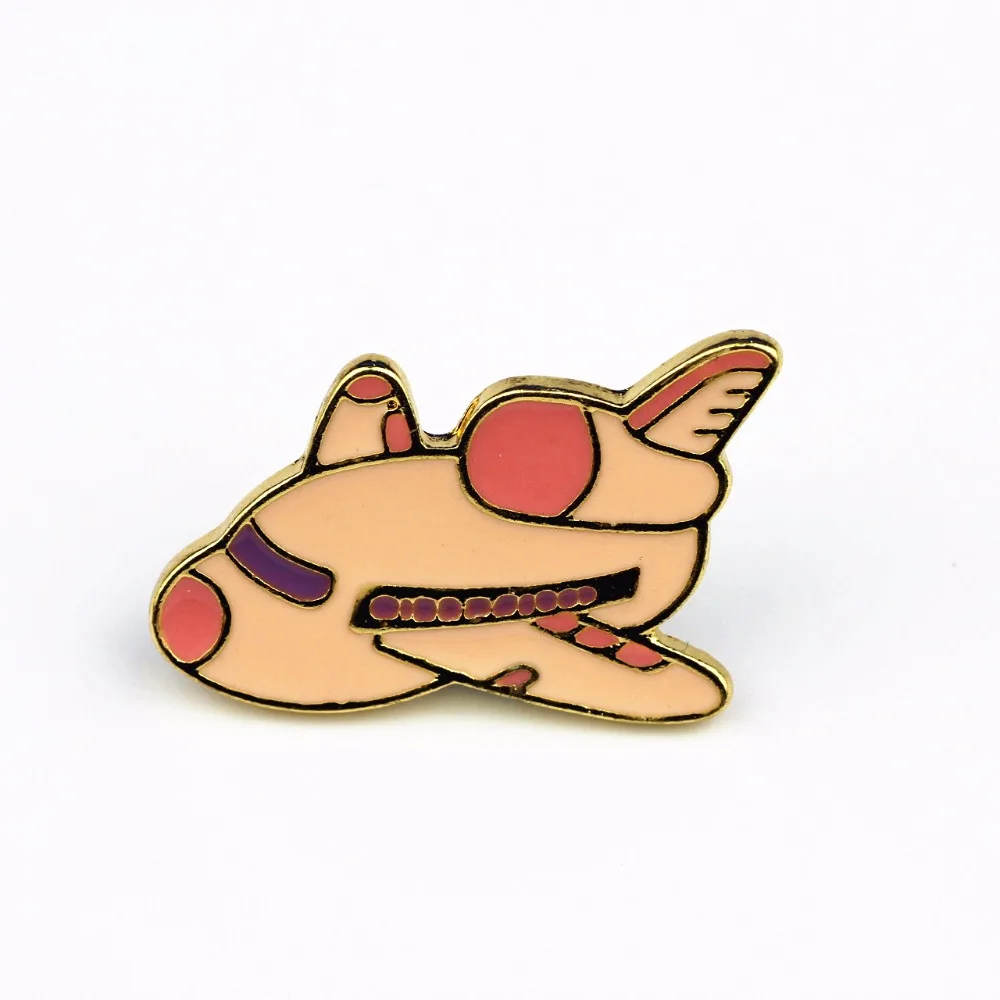 Timlee X226 Lovely Mini Bird Plane Brooch Metal Pins Button Gift Wholesale | Украшения и аксессуары