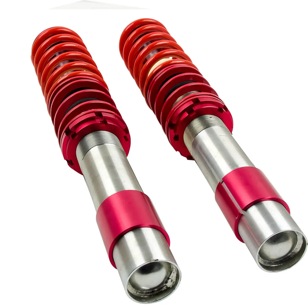 Coilovers катушки рессоры подвески Наборы для BMW E39 5-Series 520 530 540 528 красный 525TDS 525D 530D