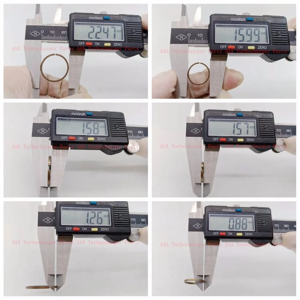 HX50/HX50W/HX55/HX55W комплекты для ремонта деталей турбины Поставщик AAA части турбокомпрессора