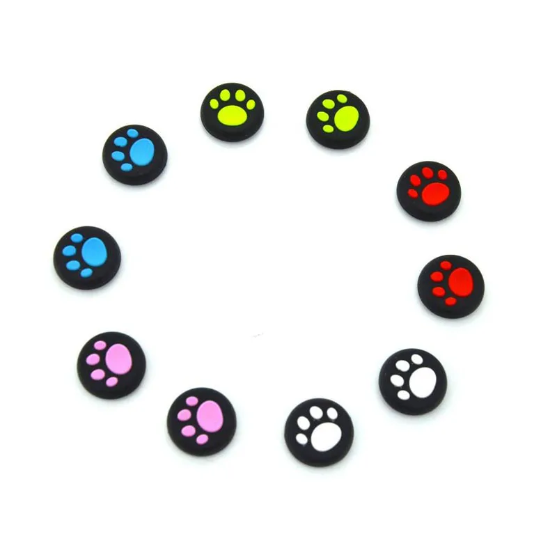 4 шт. милые крышки для джойстика игровой приставки для Sony PlayStation 3/4 PS3 PS4 Xbox One 360 Controller ThumbStick on.