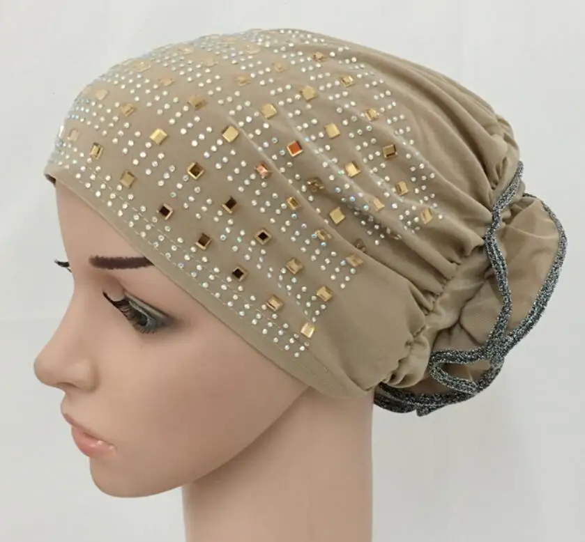 Мусульманские шарфы 9 цветов обертывания шапочки под хиджаб для женщин новинка