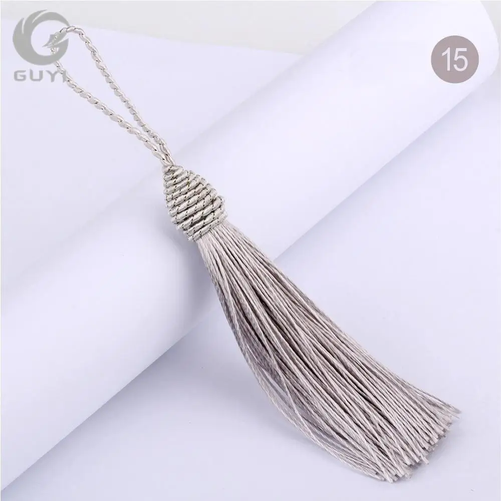 Color No.15 10 шт./лот 20 цветов доступны DIY кисточки DIY аксессуары нитки шелковые кисточки товары для украшения дома - Цвет: Color No.15