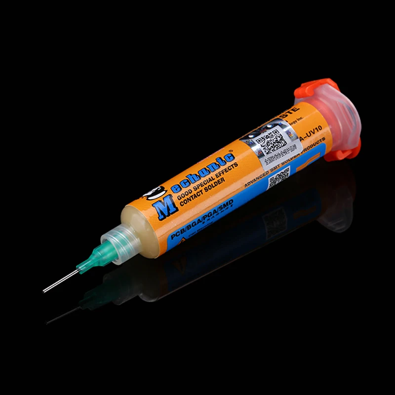 Паяльная паста флюс для печатных плат/BGA/PGA/SMD RMA UV10 куб. См|Сварочные флюсы| |