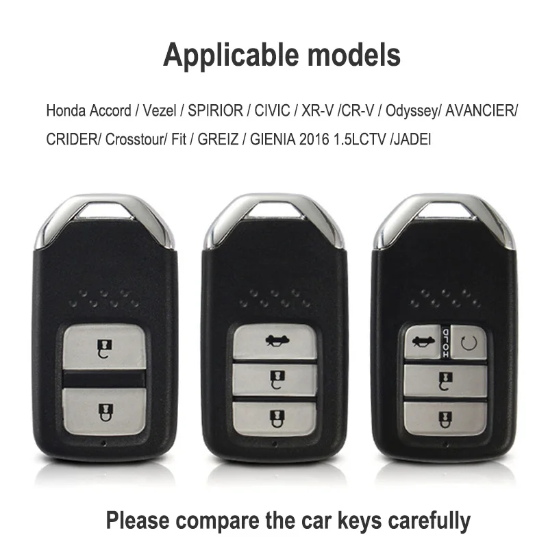 Для Honda Accord/Vezel/SPIRIOR/CIVIC/XR V/CR V/Odyssey/AVANCIER/CRIDER/Crosstour/GREIZ/JADEI/чехол для ключей|Футляр