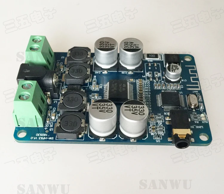 TDA7492P 25 Вт + Bluetooth усилитель платы |