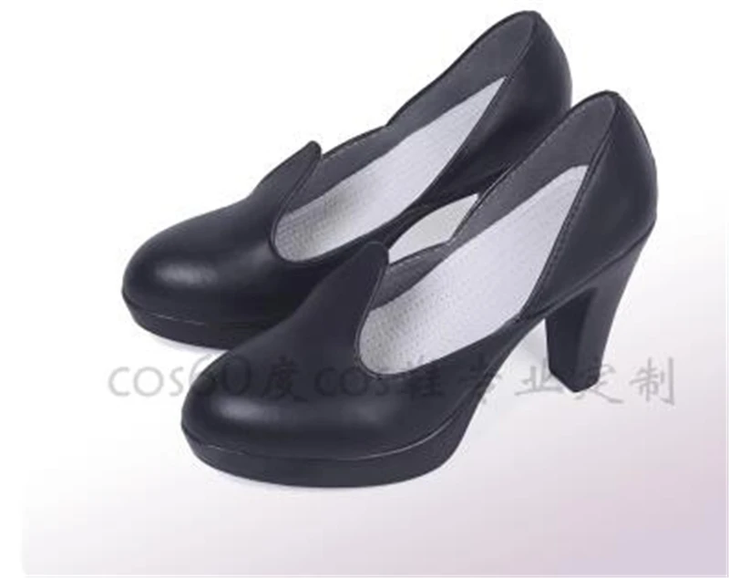 

Hot Game LOL Luxanna cos Elementalist Lux Dark Element Skin Women High Heels Cosplay Shoes A