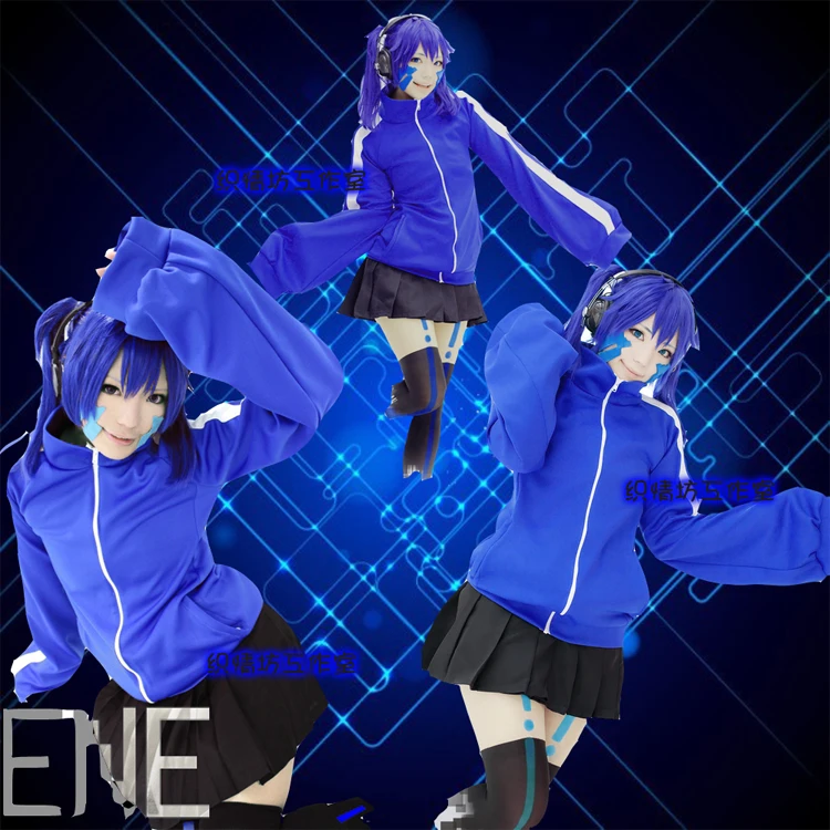 Аниме актеры mekakucity Проект Косплей Хэллоуин вечерние Cos Enomoto Takane косплей человек женский костюм для косплея