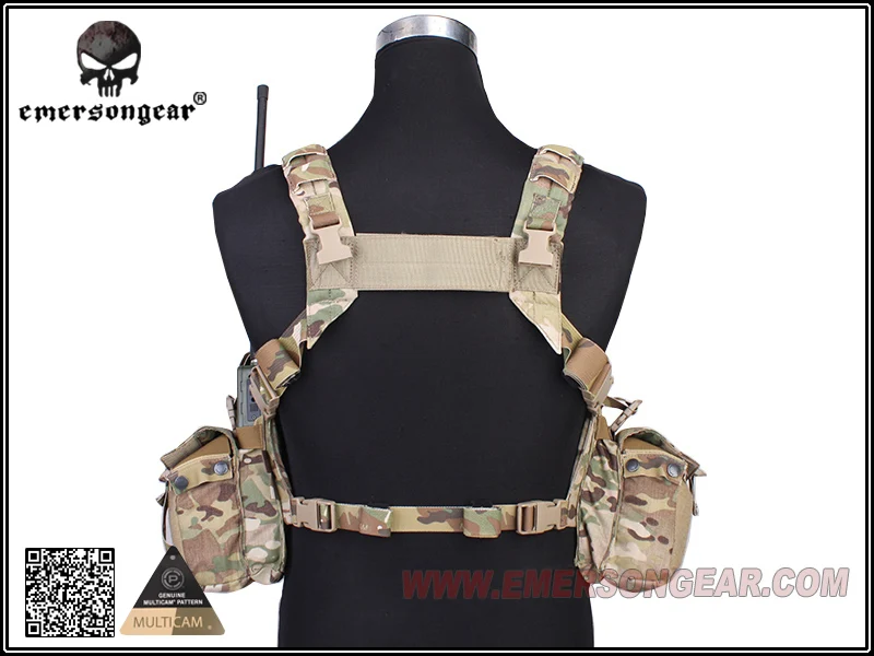 Emersongear LBT 1961A R грудь снаряжение тактический боевой жилет США нейлон Cordura AOR2 EM2977D|vest