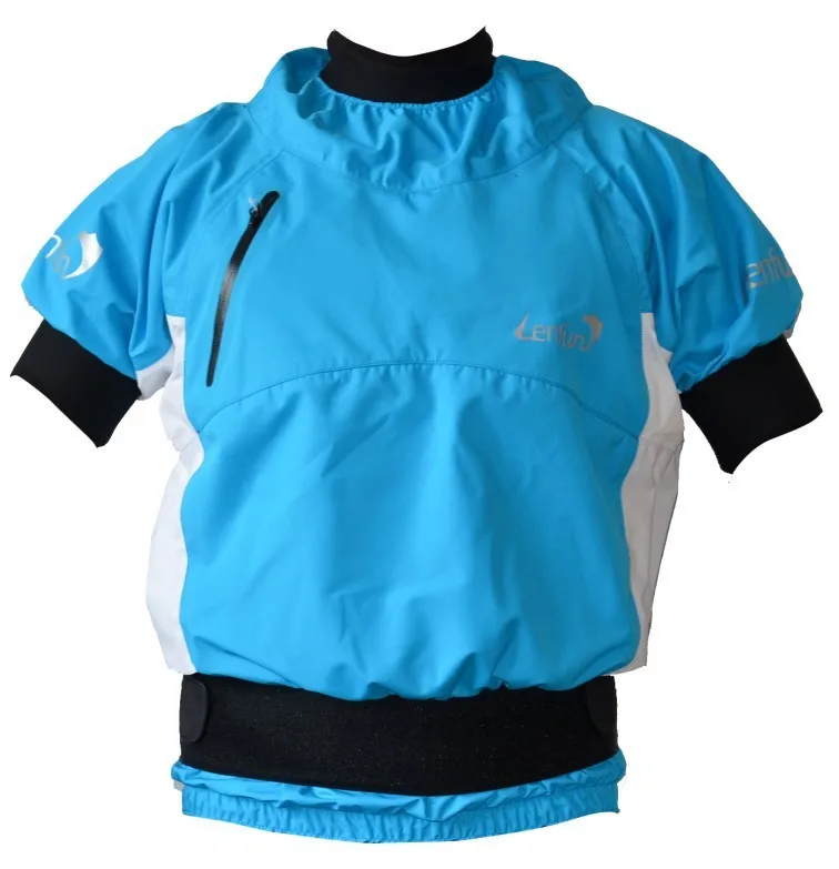 Полусухие Топы брызговик каяк с коротким рукавом парусный спорт байдарка