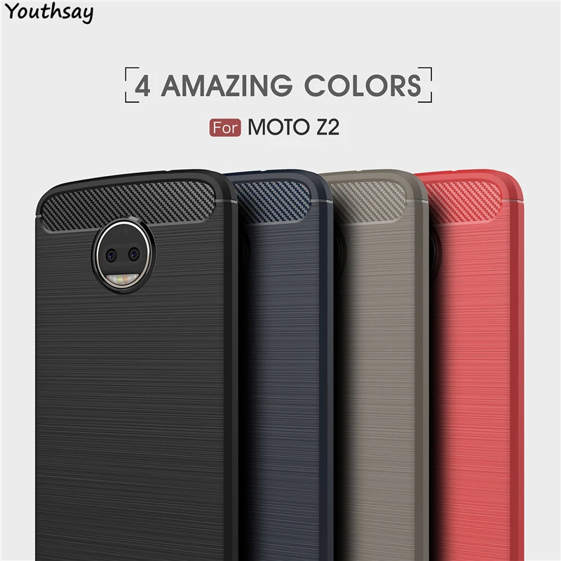 Чехол Youthsay для Motorola Moto Z2 мягкий чехол из ТПУ телефона 5 дюймов | Мобильные телефоны