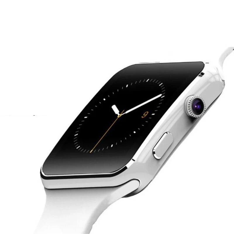 X6 Bluetooth Smart часы Поддержка sim карта TF Whatsapp Facebook с Камера Smartwatch Для мужчин наручные