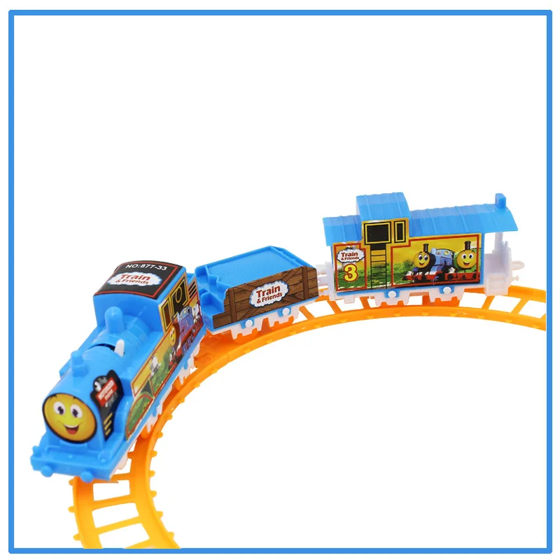 Новый горячий электрический трек маленький поезд игрушки классические детские