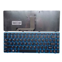 yaluzu english laptop keyboard for lenovo z470 am z470at z470ax z470k z470g z475 z370 z370a blue color