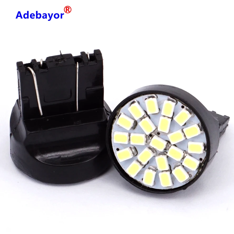 7443 x T20 1206 W21/5W 22 3014 LED SMD Автомобильная фонарь заднего хода указатель направления