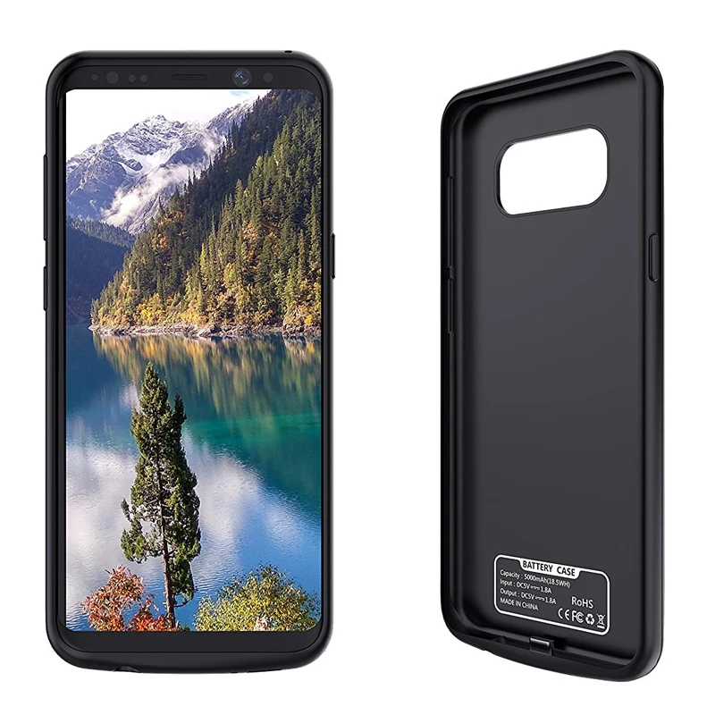 6 стран Прямая поставка для samsung S8Plus чехол батареи портативное зарядное