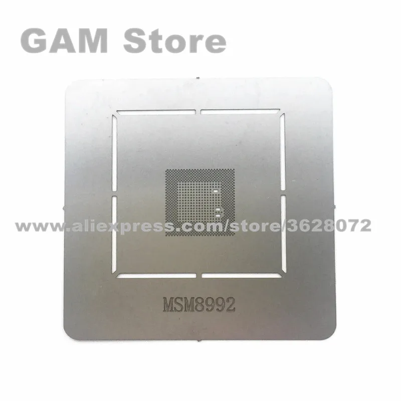 

MSM8992 CPU BGA Stencil Reballing IC Chip BGA Direct Heating Template 5 pcs/lot