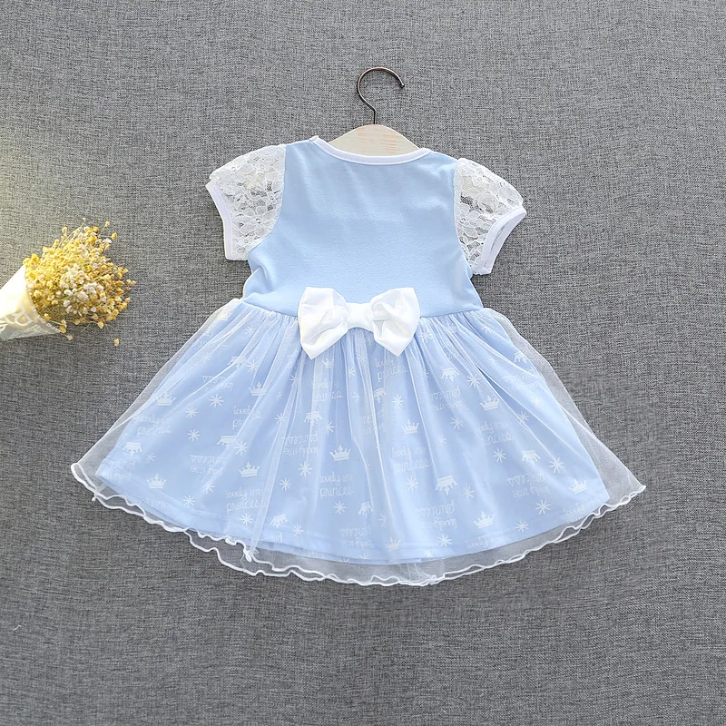 Костюмы на Хэллоуин модное голубое платье со снежинками для девочек милое