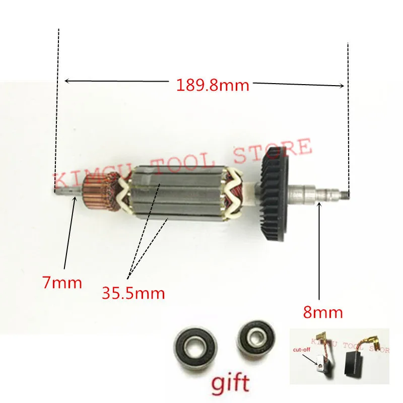 Внешняя деталь для замены MAKITA 9565C 9565CV 9565CVR 9565PC 9565PCV 515228 2 9564CV 9564PCV|armature rotor|for makitarotor