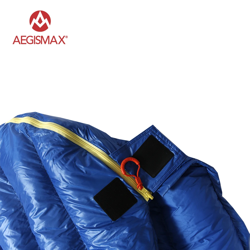 AEGISMAX M2 наполнитель 380 г/420 г 800FR Открытый Сверхлегкий Мумия Тип белый гусиный пух Кемпинг зимний спальный мешок