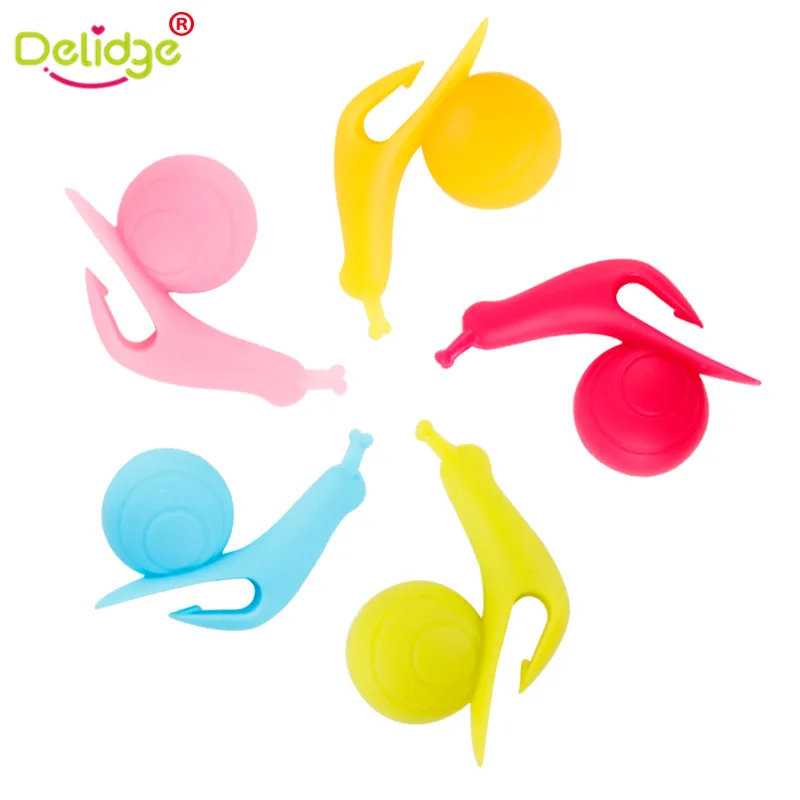 Зажим для чайного пакета Delidge 10 шт./компл. в форме улитки|pcs set|holder bagholder set |