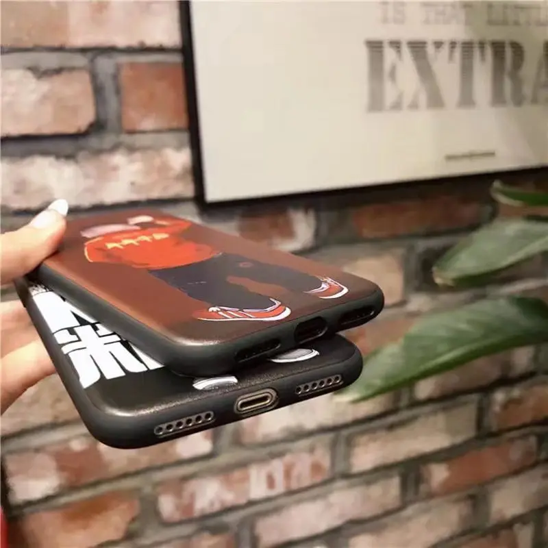 Неосновной чехол для телефона с изображением Iphone 6 s мягкий из ТПУ окрашенный 6s 7 8