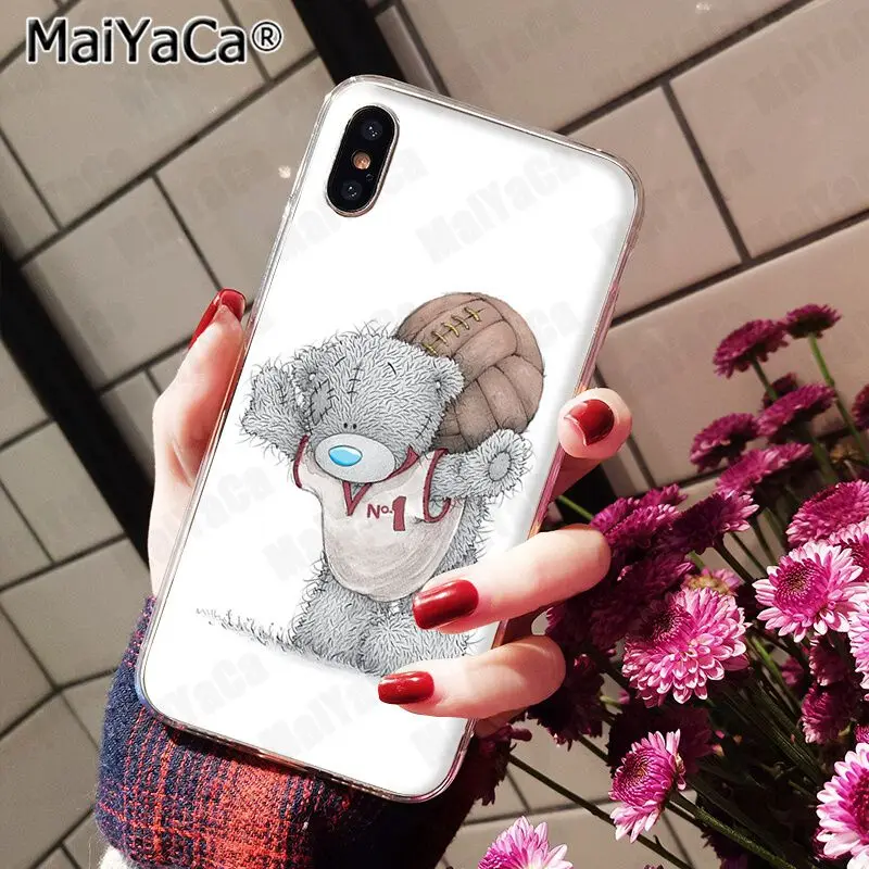 18 MaiYaCa силиконовый чехол для телефона, низкая, Tatty Teddy Me To You Bear для iphone 11 pro 8 7 66S Plus X 10 5S SE 5C XS XR XS MAX - Цвет: 18