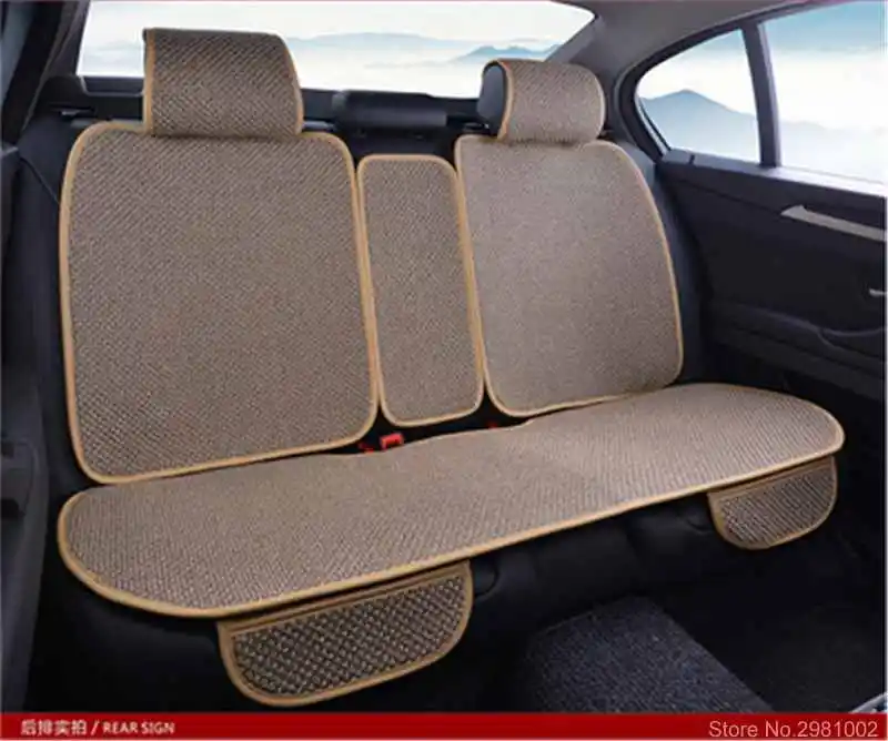 

Super Soft Car Seat Cushion Universal Ice Silk Four Season Auto Cushion Free Install Car Covers for Carbon Fiber Car Seat