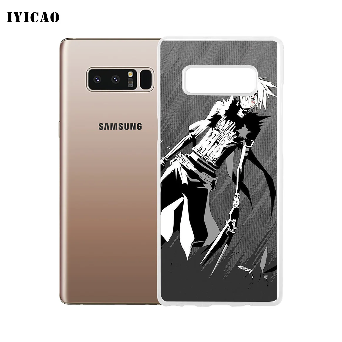 IYICAO D. Gray man Мягкий силиконовый чехол для телефона Samsung A5 A6 Plus A7 A8 A9 J3 J5 J7 Note 8 9 TPU