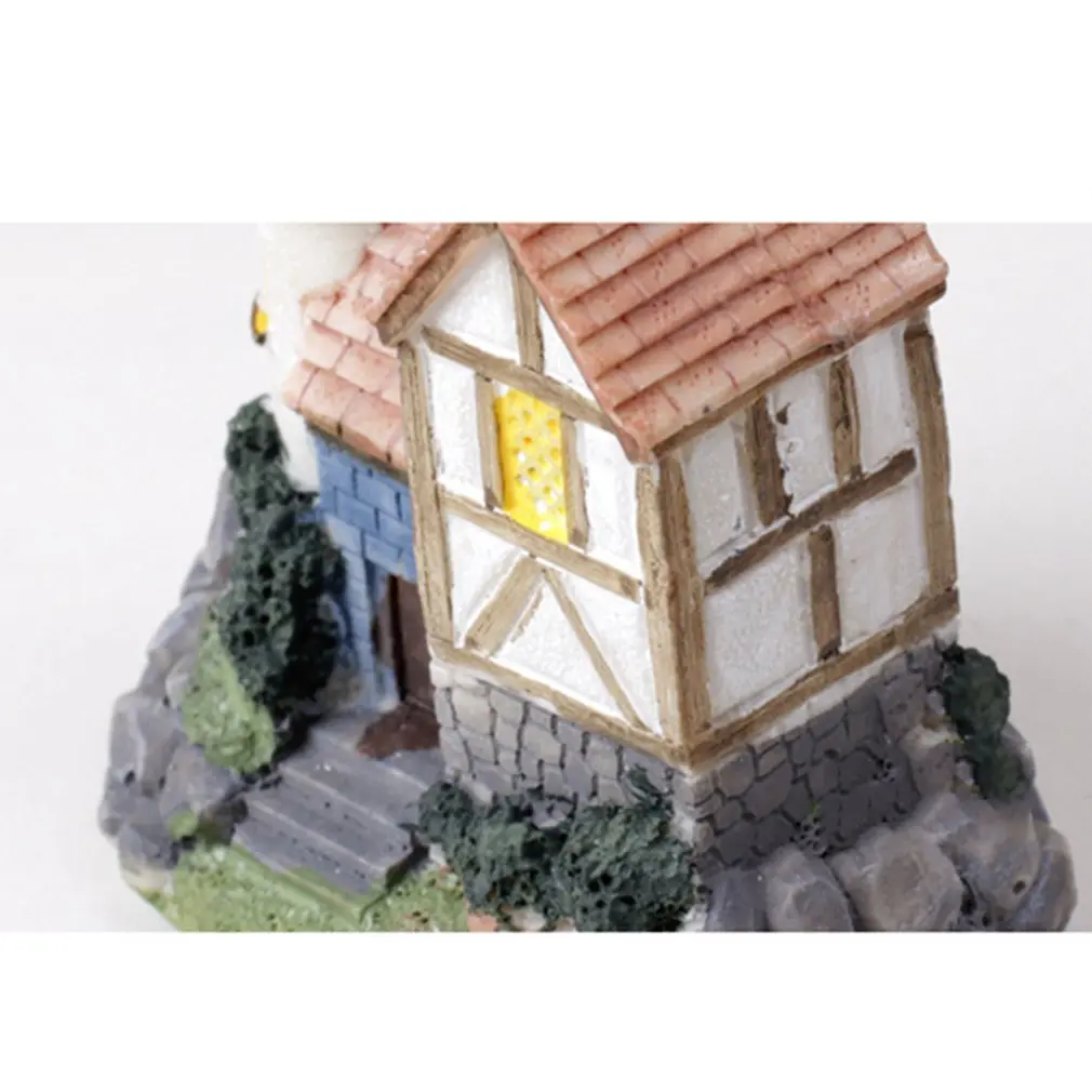 Миниатюрный дом мебель комплект вилла для кукол вручную собранная большая