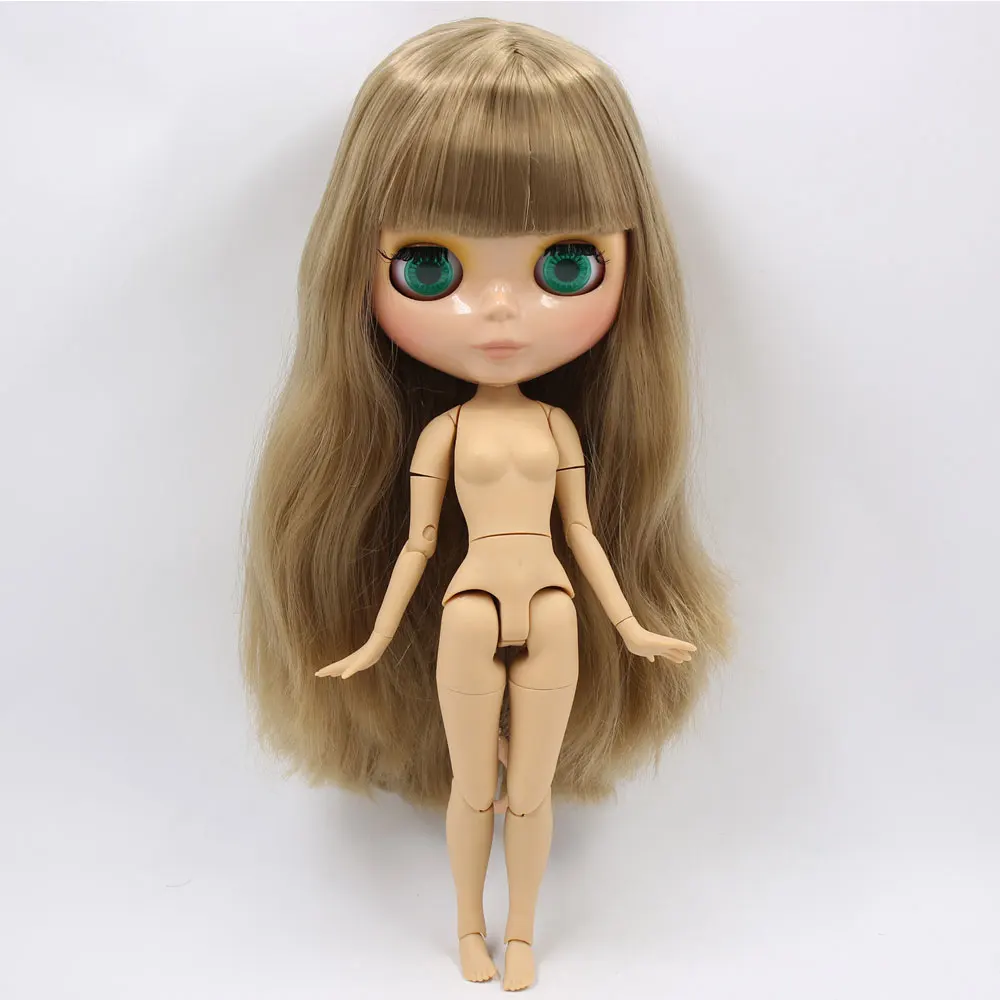 ICY Nude Blyth Custom Doll No. BL662 светло-коричневые волосы 1/6 bjd, pullip, licca, jerryberry - Цвет: B nude doll
