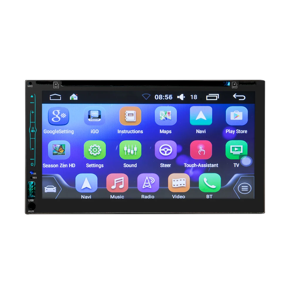 HEVXM 6608 Android 6 95 дюймовый автомобильный DVD навигационный плеер автомобильное радио