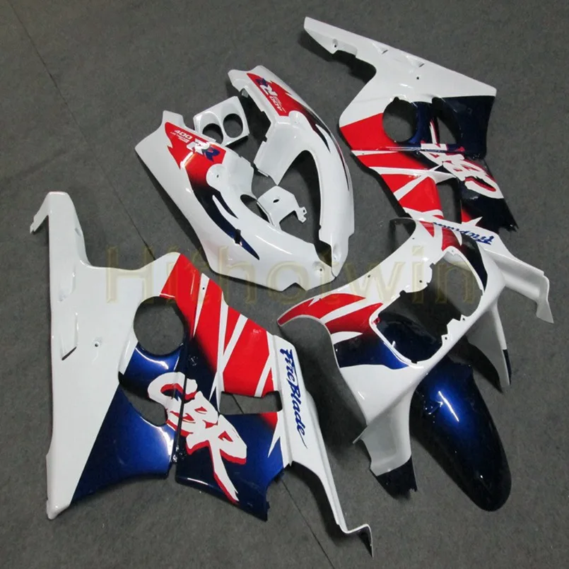 

Custom motorcycle article for CBR400RR NC29 1990 1991 1992 1993 1994 motor Fairing+Botls+red white blue