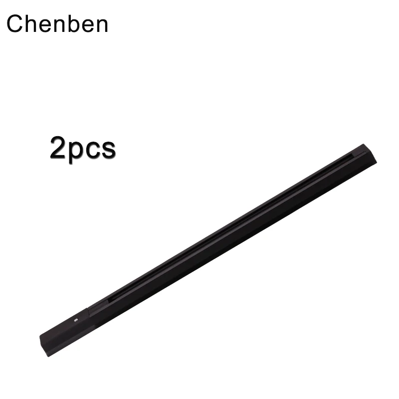 2pcs rail 2 шт., 4 шт., светодиодный прожектор, светодиодный рельсовый соединитель, осветительные приборы, 2 провода, прямой/угловой рельс, светодиодный светильник - Испускаемый цвет: 2pcs rail