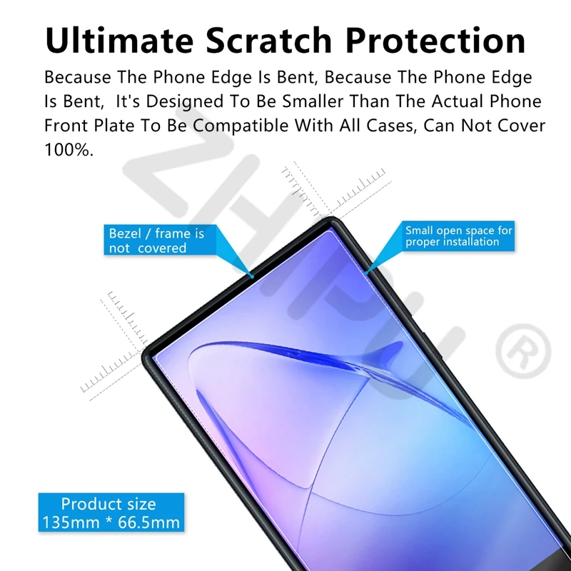 Высококачественное Закаленное стекло для LEAGOO KIICAA MIX 5 дюймов Защитное экрана