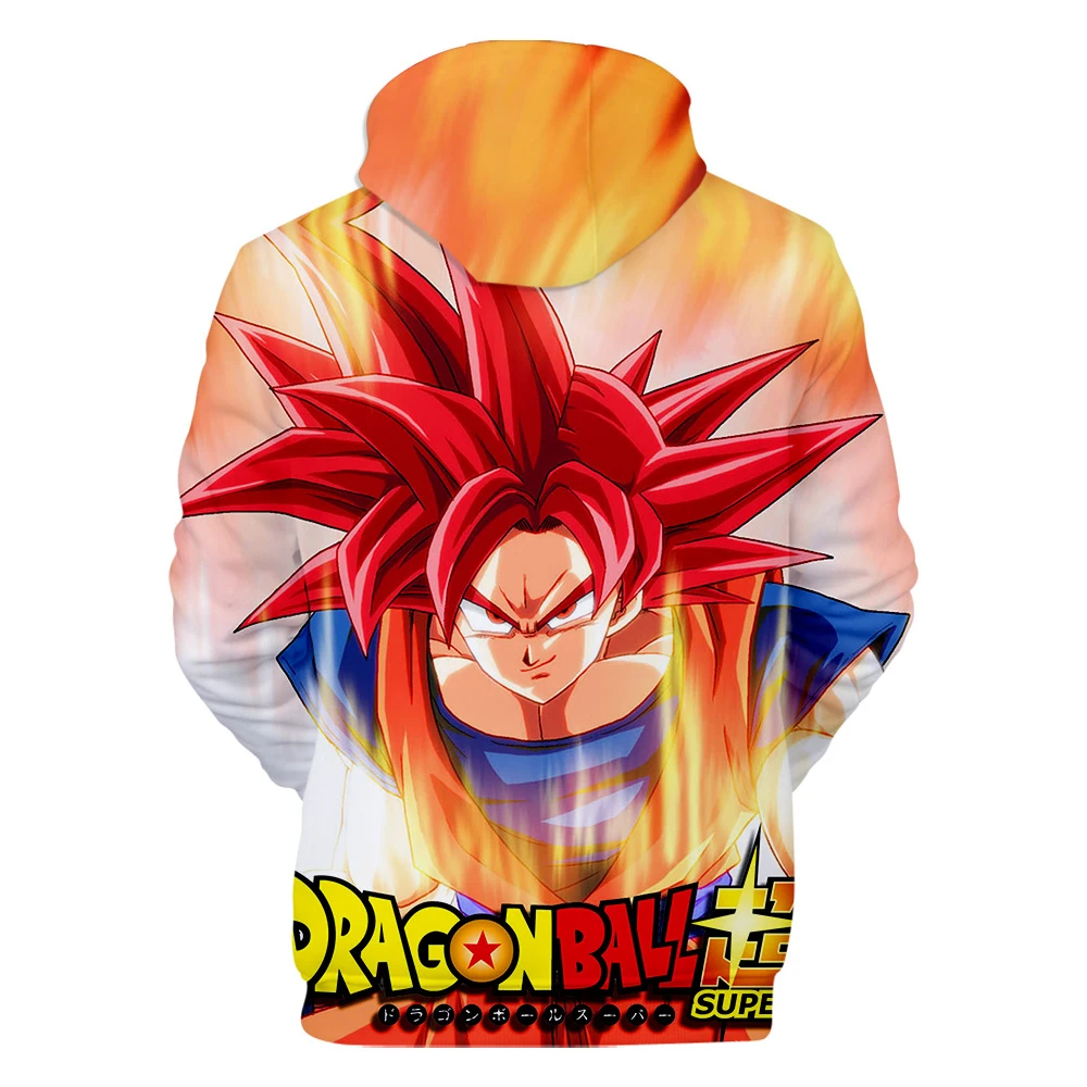 Hot Sale Dragon Ball Z 3D Hoodies Men/Women Harajuku Style Sweatshirt poleron Dragon Ball Anime Hoodie Pullover Streetwear