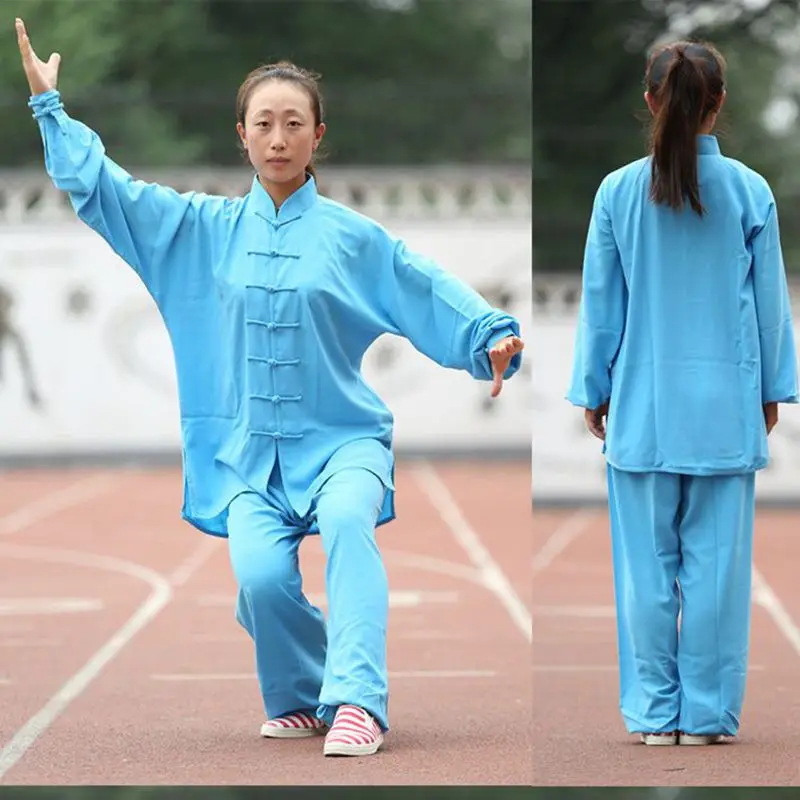 Tai chi форма тайцзицюань ушу кунг-фу одежда дети взрослые Единоборства крыло костюм для вин-Чунь хлопок Униформа с длинными рукавами