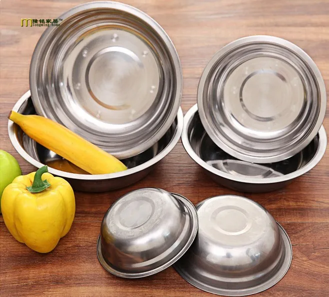 1 шт. миска из нержавеющей стали для супа туреенс торт хлеб салат миксер салатная