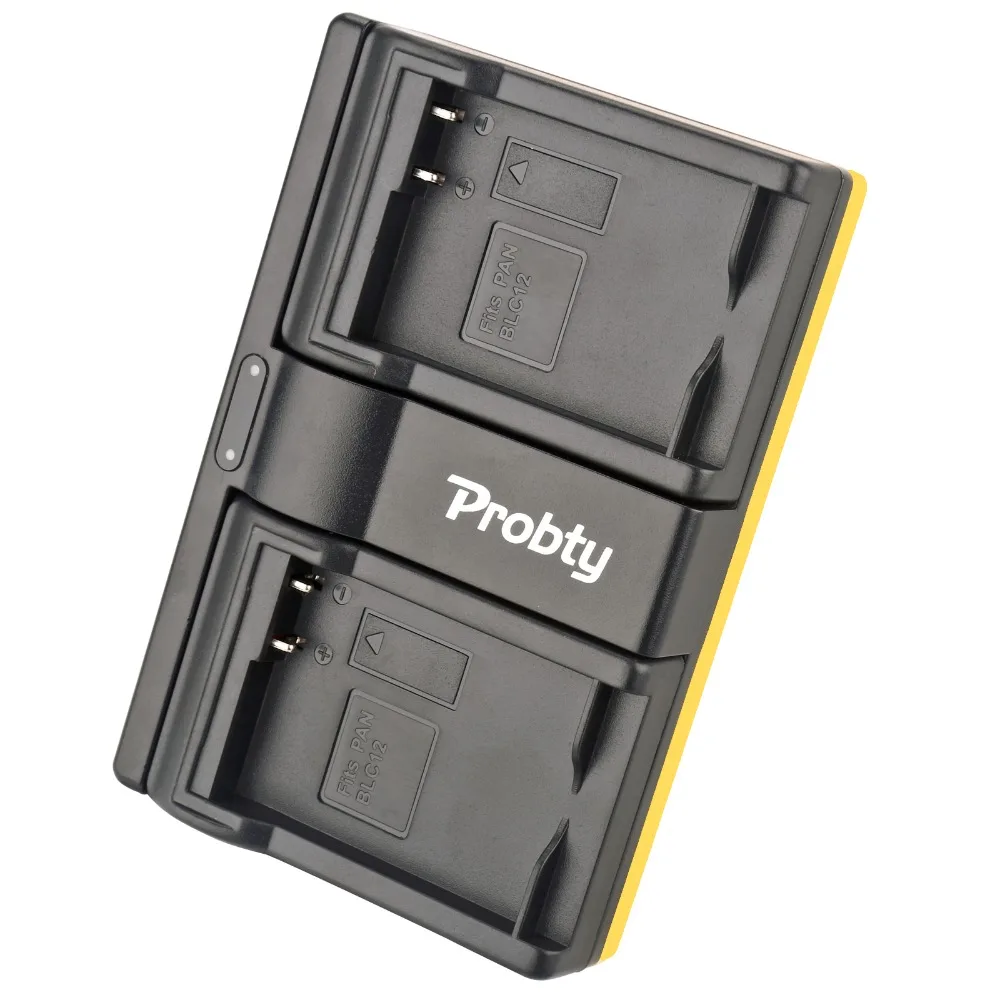 Probty DMW BLC12 ДМВ USB Dual Батарея Зарядное устройство для цифрового фотоаппарата Panasonic G5