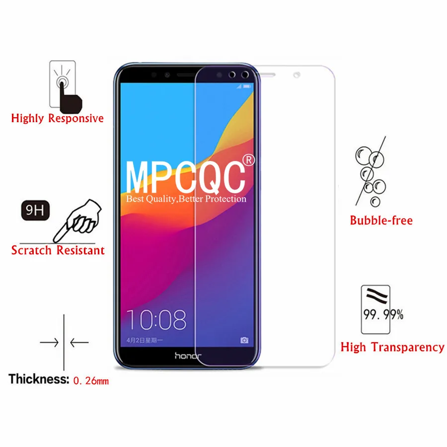 Tempered Glass for Huawei p10 lite Screen Protector 9H 2.5D Phone Protective P10 Lite film | Мобильные телефоны и