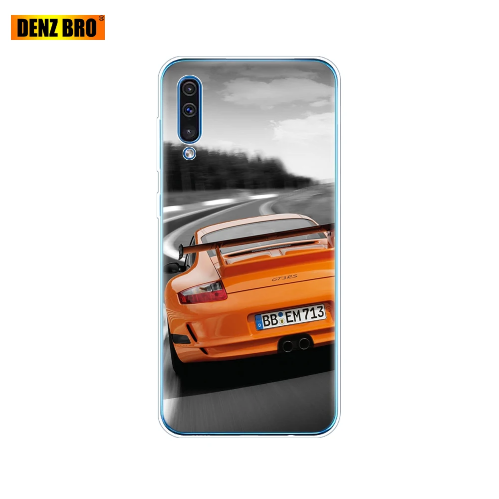 Для samsung Galaxy A50 силиконовый чехол ТПУ Прозрачная задняя крышка телефона для samsung A50 A505 A505F SM-A505F мягкий чехол 6,4 coque - Цвет: 61895
