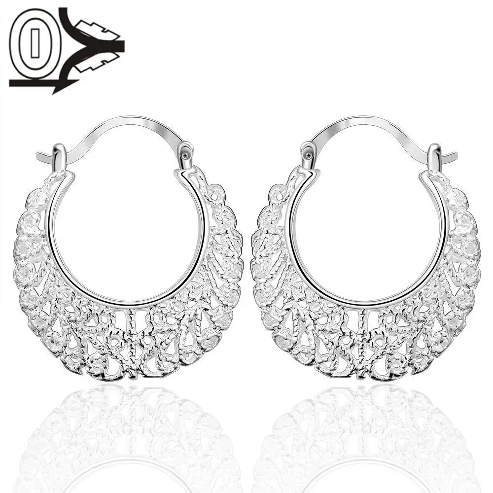 Горячая Продажа! Бесплатная Доставка 925 Серебряной Сережки Мода Ювелирные