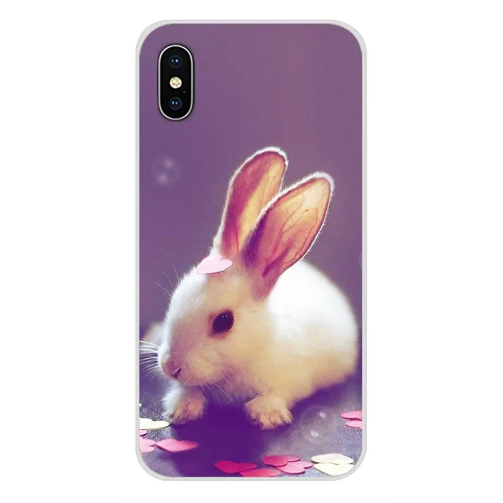 Для Huawei G7 G8 P7 P8 P9 P10 P20 P30 Lite Mini Pro P Smart Plus 2017 2018 2019 Чехлы теплые зимние с кроликом
