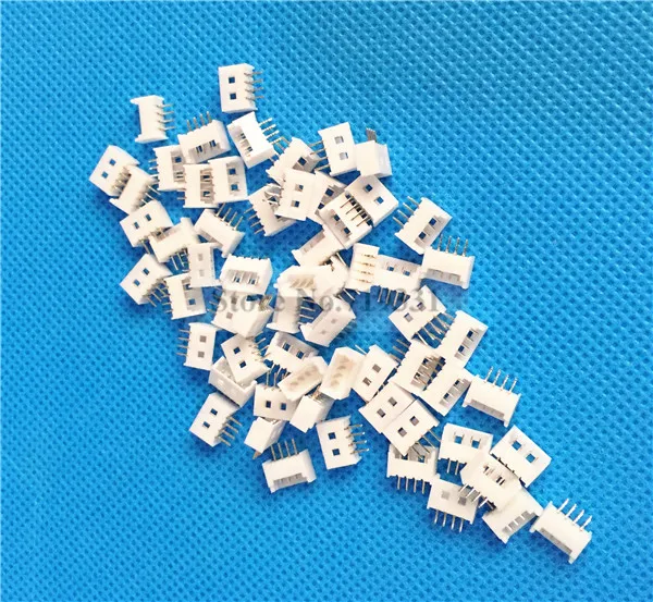 50 комплектов 4 контактный односторонний разъем JST 1 25 мм 28AWG|4 pin connectors wire|4 jst4 wire |
