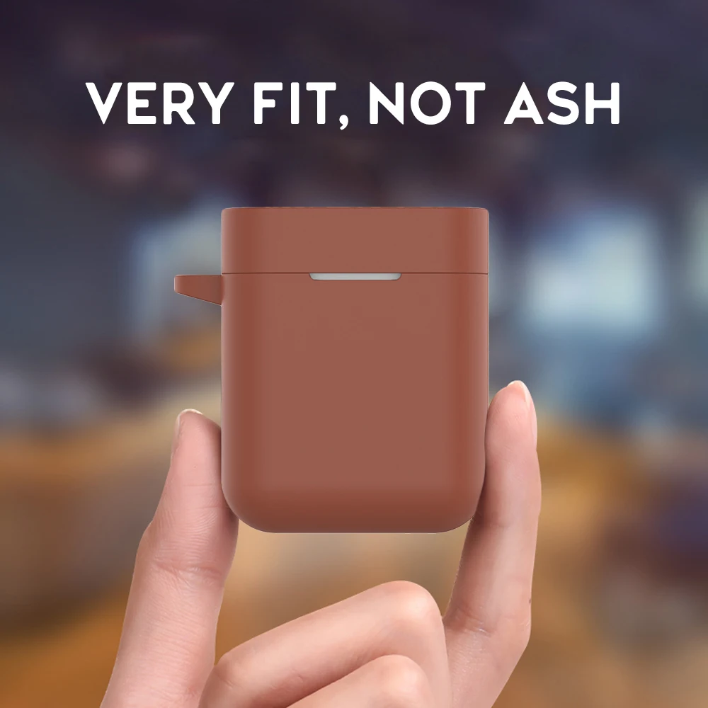 Чехол для беспроводного Bluetooth наушников Xiaomi Airdots Pro силиконовый защитный чехол Air