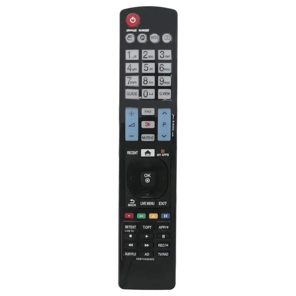 Beyution новый пульт дистанционного управления AKB74455403 замененный для LG 49LF640V 50LF650V