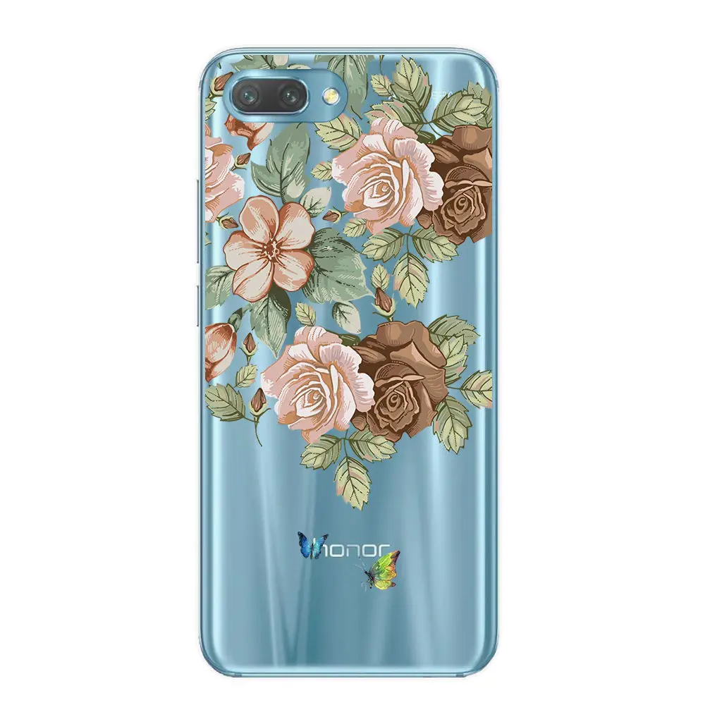 T3822 Силиконовый чехол для телефона huawei honor 10, чехол, мягкая задняя крышка из ТПУ, чехол для телефона honor10, чехлы, Coque Etui full 360, защитная пленка - Цвет: T3822