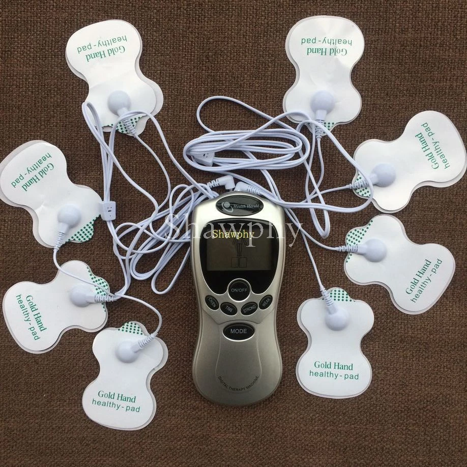 

Digital Therapy Machine Physiotherapy Massage Body Slimming Pulse Massageador Electronic Acupuncture Massage Electrode